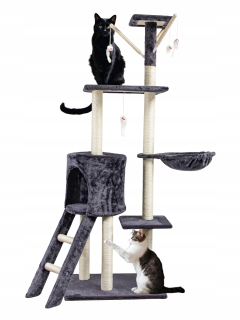 Vysoké škrabadlo, posteľ, škrabadlo, veža Pet HOBBY 101 - 160 cm